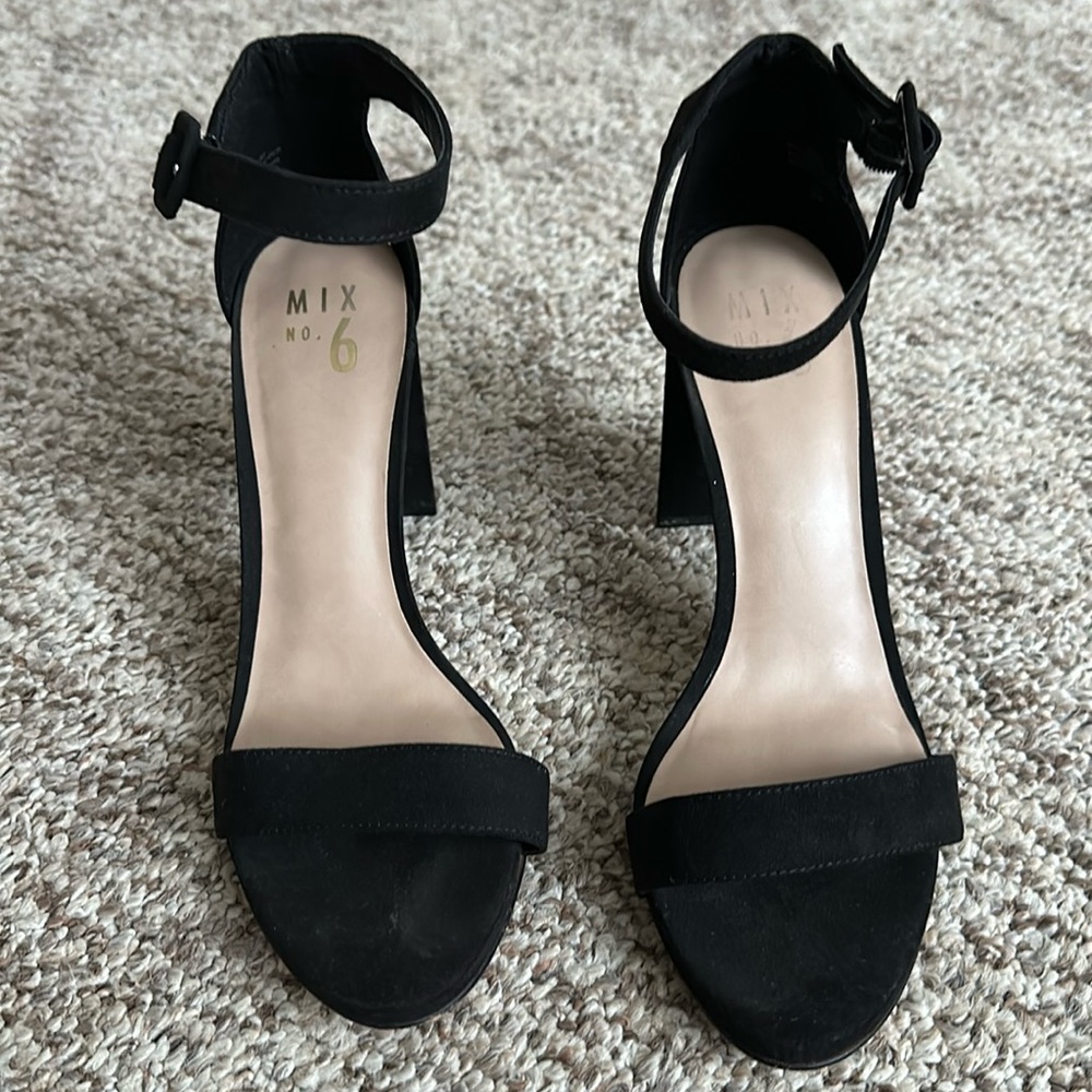 Black heels